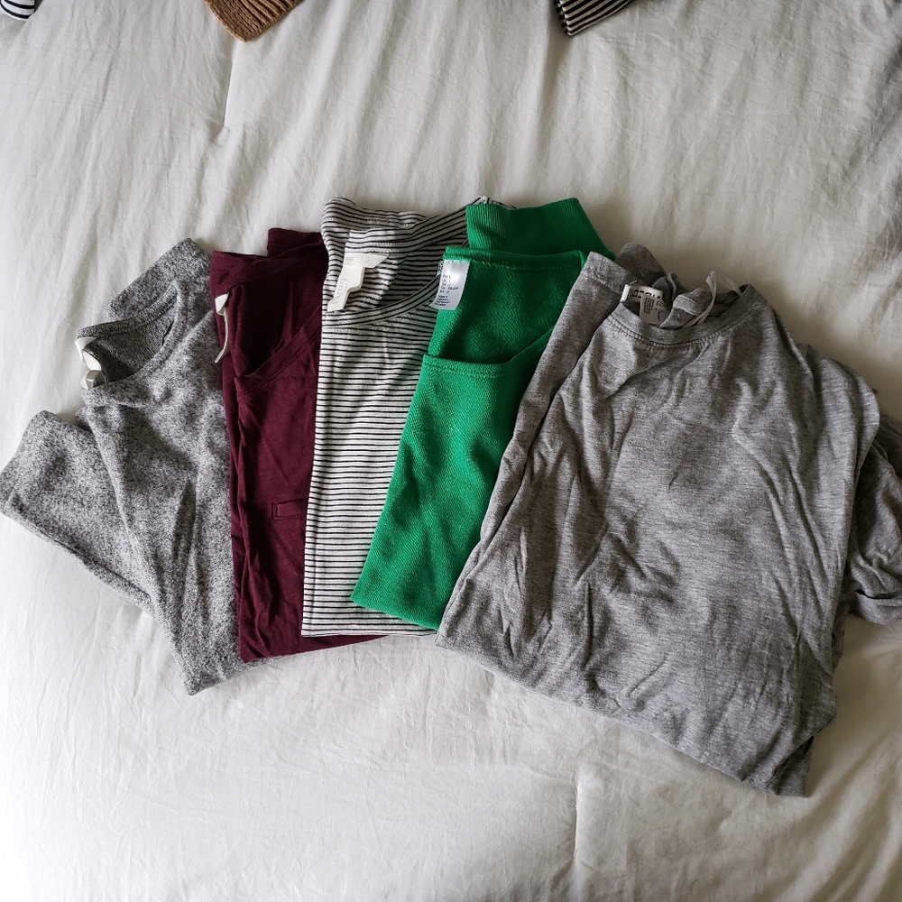 Bundle of 5 H&M tops